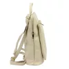 Luka 26-112 DOLLARO bézs női marhabőr hátizsák 31 x 37 x 13 cm