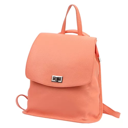 Luka 24-075 DOLLARO mályva női marhabőr hátizsák 31 x 29 x 12 cm