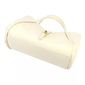   Camilla PREMIUM 10.012 bézs női bőr kézitáska 36 x 22 x 18 cm