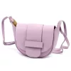 Luka 25-049 pasztell levendula lila női bőr női bőr oldaltáska 24 x 16 x 9 cm