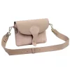 Luka 26-100 D rózsaszín női bőr oldaltáska, crossbody 24.5 x 18 x 6 cm