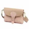 Luka 26-100 D púder női bőr oldaltáska, crossbody 24.5 x 18 x 6 cm