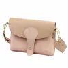 Luka 26-100 D púder női bőr oldaltáska, crossbody 24.5 x 18 x 6 cm