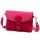 Luka 26-100 D magenta női bőr oldaltáska, crossbody 24.5 x 18 x 6 cm