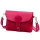 Luka 26-100 D magenta női bőr oldaltáska, crossbody 24.5 x 18 x 6 cm