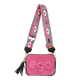  EGO ES0223PS 210026WL magenta női bőr oldaltáska 15 x 21 x 7 cm