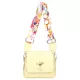 EGO ES0917RA 050326WL pasztell sárga női bőr válltáska, crossbody 