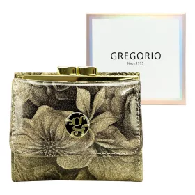 Gregorio FRL-126 arany női pénztárca 9,5 x 8 x 3 cm