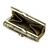 Gregorio FRL-126 arany női pénztárca 9,5 x 8 x 3 cm