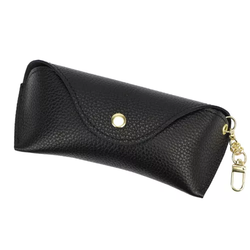 Florence BRE-10 fekete női marhabőr kiegészítő 18 x 7 x 4 cm