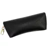 Florence BRE-10 fekete női marhabőr kiegészítő 18 x 7 x 4 cm