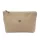 Gregorio COSMETICS-005 DOLLARO taupe női marhabőr kozmetikai táska 21 x 13 x 8 cm
