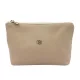 Gregorio COSMETICS-005 DOLLARO taupe női marhabőr kozmetikai táska 21 x 13 x 8 cm