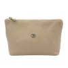Gregorio COSMETICS-005 DOLLARO taupe női marhabőr kozmetikai táska 21 x 13 x 8 cm