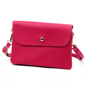 Luka 26-116 magenta női bőr oldaltáska 20 x 14.5 x 4 cm