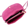 Luka 26-116 magenta női bőr oldaltáska 20 x 14.5 x 4 cm