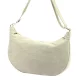 Luka 26-115 bézs női velúr bőr válltáska 40 x 26 x 11 cm