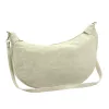 Luka 26-115 bézs női velúr bőr válltáska 40 x 26 x 11 cm