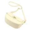 Luka 26-125 D bézs női bőr válltáska 22.5 x 14.5 x 9 cm 