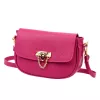 Luka 26-125 D magenta női bőr válltáska 22.5 x 14.5 x 9 cm 