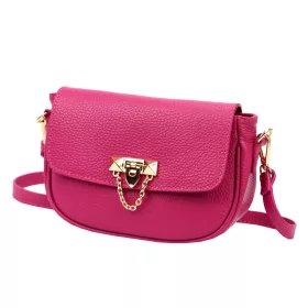   Luka 26-125 D magenta női bőr válltáska 22.5 x 14.5 x 9 cm 
