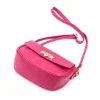 Luka 26-125 D magenta női bőr válltáska 22.5 x 14.5 x 9 cm 