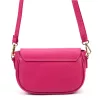 Luka 26-125 D magenta női bőr válltáska 22.5 x 14.5 x 9 cm 