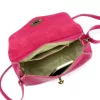 Luka 26-121 D magenta női bőr válltáska 30 x 16 x 12 cm