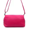 Luka 26-121 D magenta női bőr válltáska 30 x 16 x 12 cm