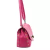Luka 26-121 D magenta női bőr válltáska 30 x 16 x 12 cm