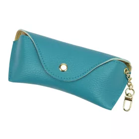   Florence BRE-10 türkiz női marhabőr kiegészítő 18 x 7 x 4 cm
