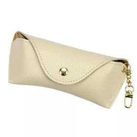   Florence BRE-10 bézs női marhabőr kiegészítő 18 x 7 x 4 cm