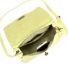 Luka 26-121 D sárga női bőr válltáska 30 x 16 x 12 cm