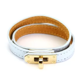 Luka BRACELET-1 DOLLARO kék női marhabőr kiegészítő