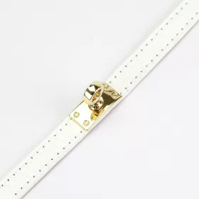 Luka BRACELET-1 DOLLARO fehér női marhabőr kiegészítő