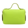 Luka 26-106 D neon zöld női bőr kézitáska, válltáska 19 x 13 x 9 cm