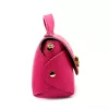 Luka 26-106 D magenta női bőr kézitáska, válltáska 19 x 13 x 9 cm