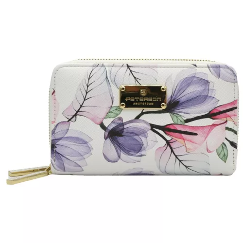 Peterson PTN 007-F8 mintás női rostbőr pénztárca