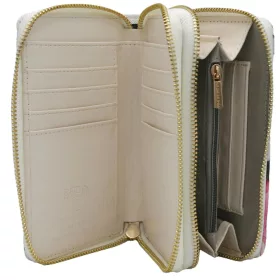 Peterson PTN 007-F8 mintás női rostbőr pénztárca