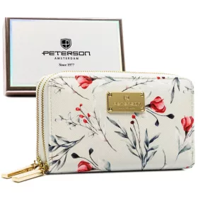 Peterson PTN 007-F8 mintás női rostbőr pénztárca