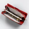 Peterson PTN 76116-SBR piros női bőr pénztárca 9.5 x 16.5 x 3.5 cm
