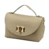 Luka 26-106 DOLLARO taupe női bőr kézitáska 19 x 13 x 9 cm