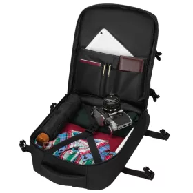 Peterson PTN 77714 fekete férfi poliészter hátizsák