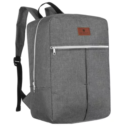 Peterson PTN GBP-10 szürke poliészter hátizsák 25 x 40 x 20 cm