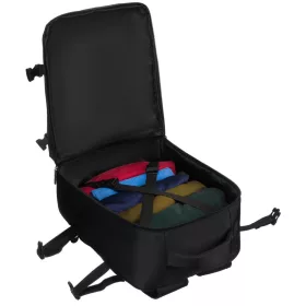   Peterson PTN PLG-01-D fekete-piros férfi poliészter hátizsák