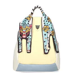   EGO ES0261WF 050026WL sárga női bőr hátizsák 28 x 24 x 12 cm