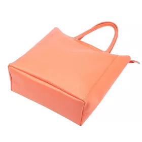   Luka 26-084 D narancs női bőr válltáska, shopper 40 x 37 x 13 cm