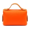 Luka 26-106 DOLLARO narancs női bőr kézitáska 19 x 13 x 9 cm