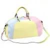 Luka 26-136 MULTI DOLLARO mintás női bőr kézitáska 45 x 25 x 18 cm