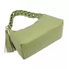 Luka 26-032 DOLLARO zöld női bőr kézitáska 27 x 17 x 12 cm